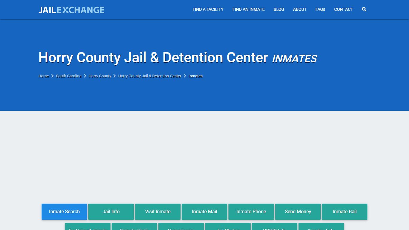 Horry County Inmate Search | Arrests & Mugshots | SC - JAIL EXCHANGE